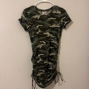 New with tags camo t shirt dress!!